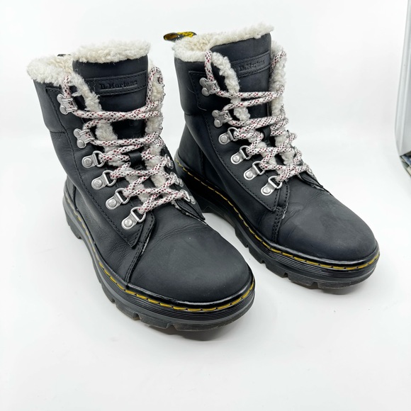 Dr. Martens Shoes - DR MARTEN’S COMBS FAUX SHEARLING LINED CASUAL BOOTS